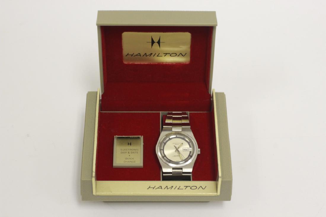 Hamilton Geneve Electronic Watch Swiss Date (1 of 3)