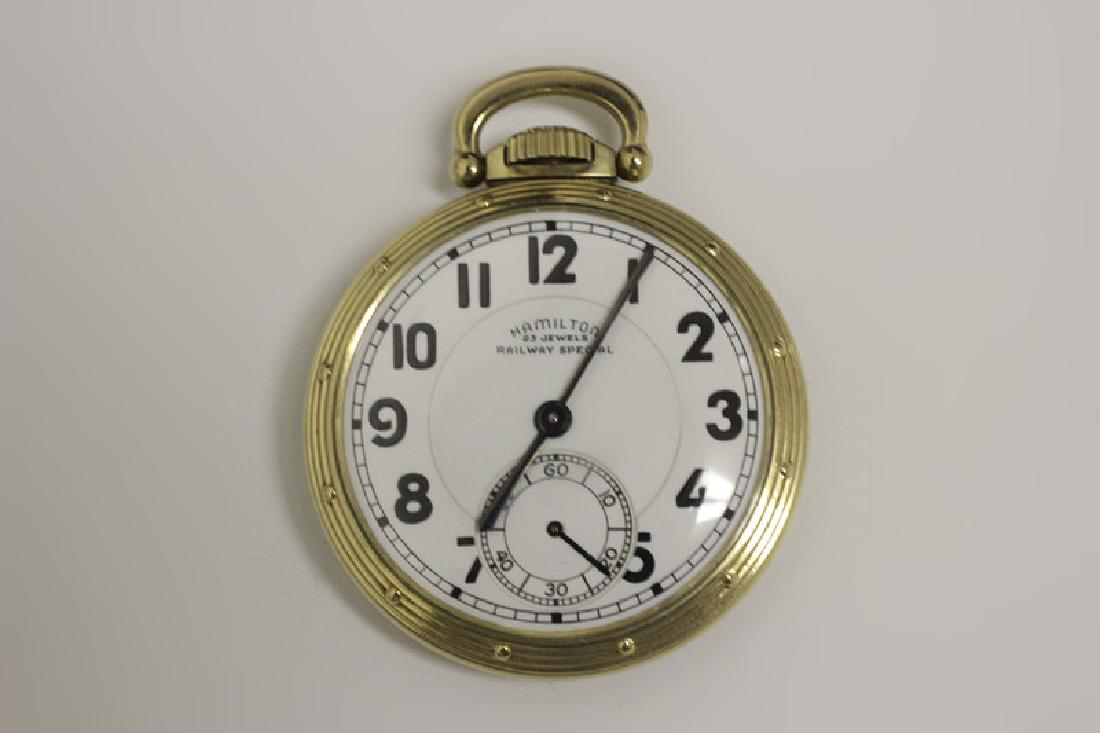 Hamilton Pocket Watch Model 950B. 23 Jewels (1 of 6)