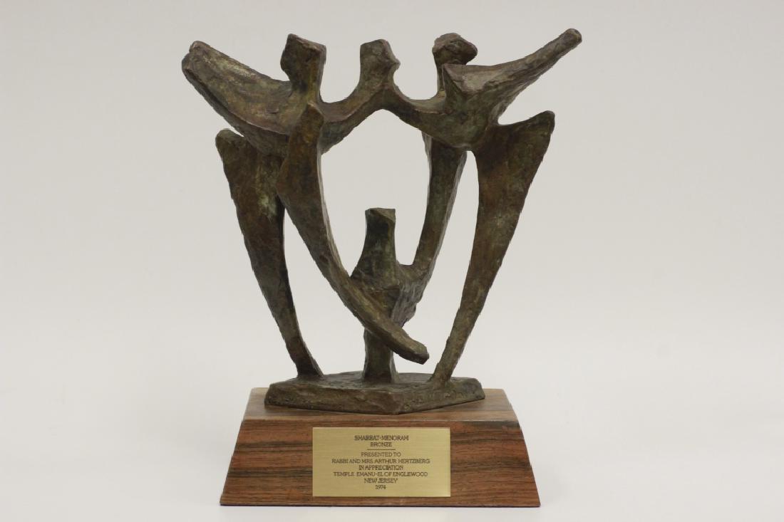 Chaim Gross Ukrainian (1904-1991) Bronze Sculpture: Chaim Gross, Ukrainian (1904-1991) Bronze Sculpture. Dimensions- H-11".