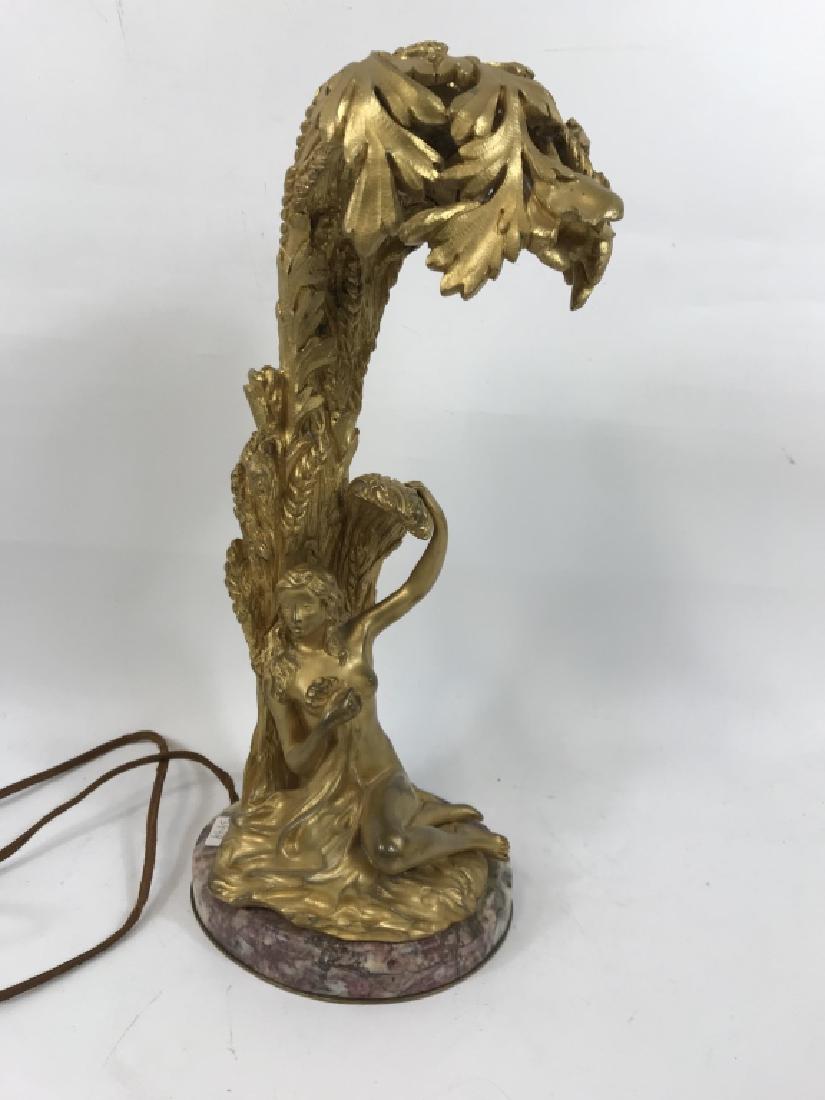 Fernand Ouillon-CarrÃ¨re, French, Bronze Lamp (1 of 7)