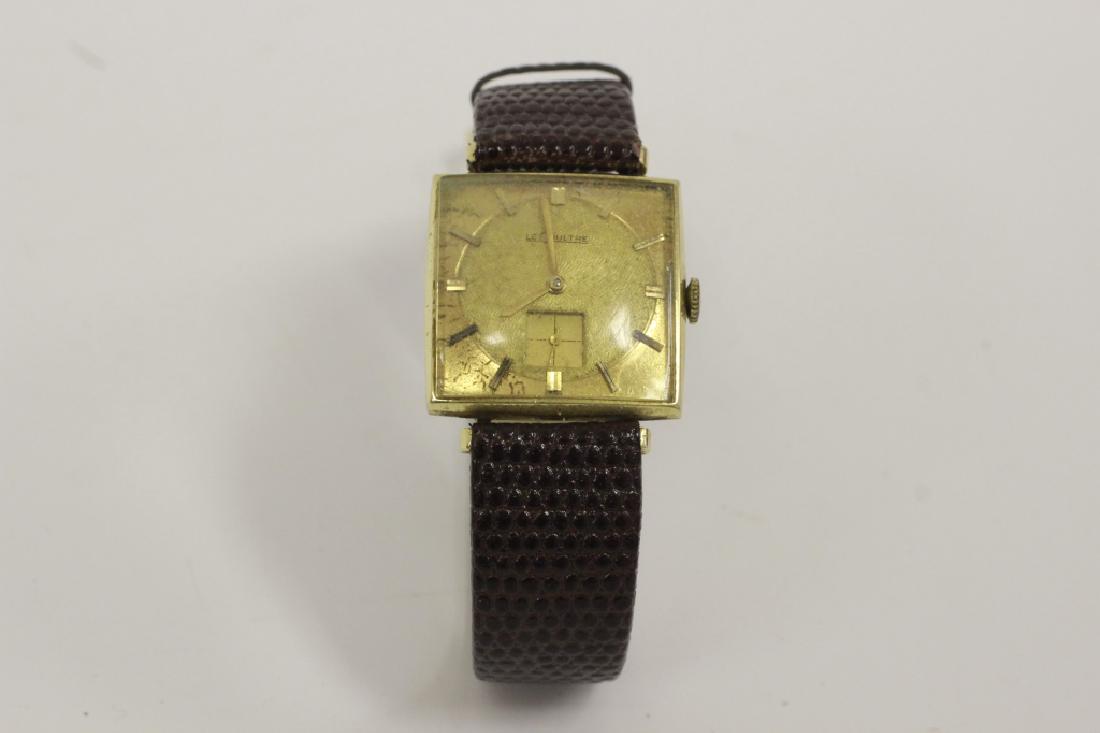 Vintage Le Coultre 14k Gold Men's Wristwatch (1 of 6)