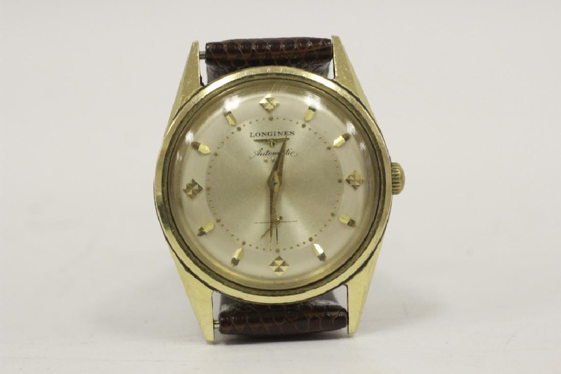 14K Gold Longines Automatic Men's Wristwatch (1 of 4)