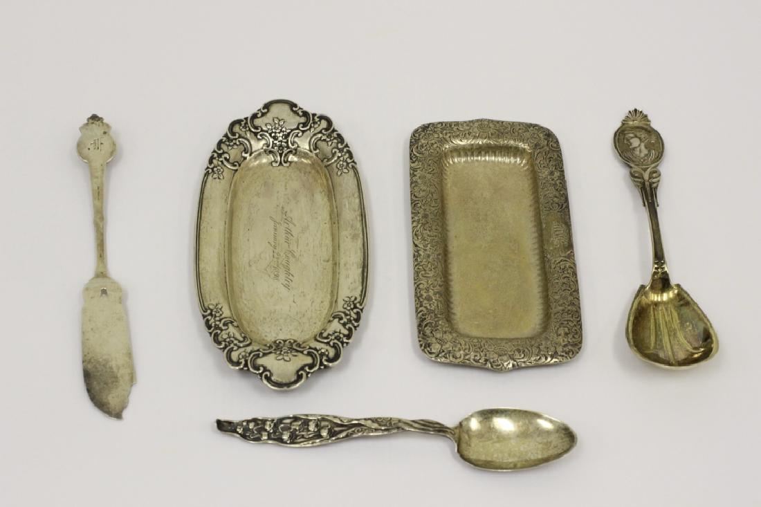 5pc Lot of Silver Items (1 of 10)
