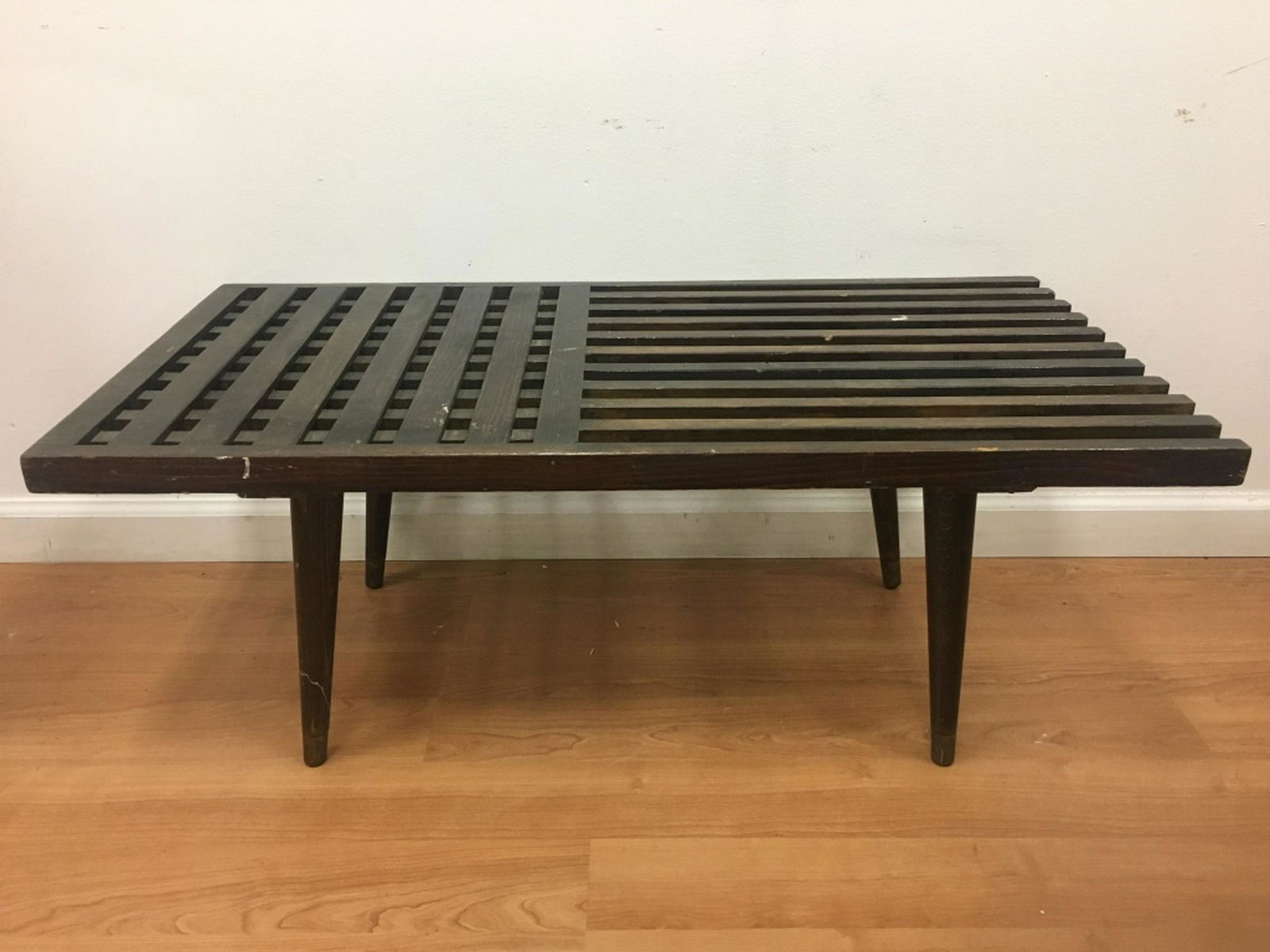 Mid Century Modern Wooden Small Coffee Table (1 of 3)