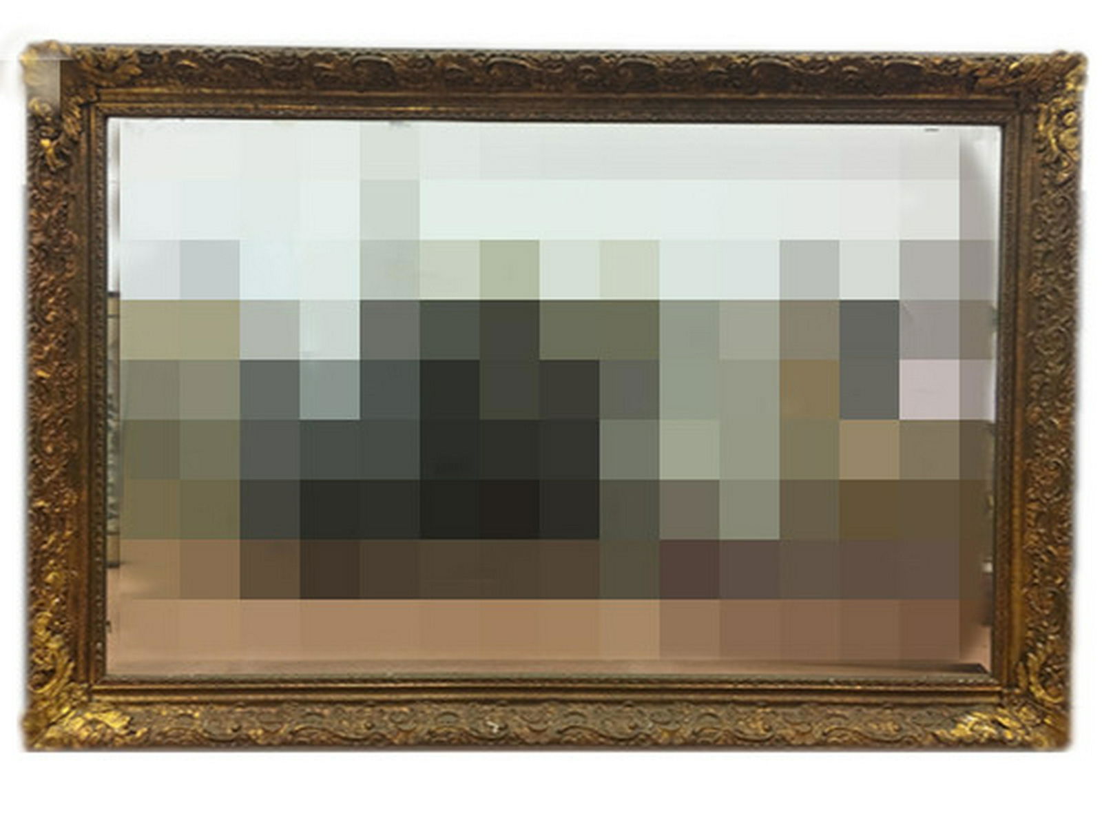 Large Vintage Mirror w/ Gilded Frame (1 of 5)