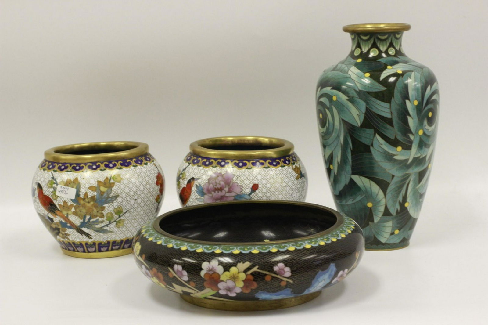4 Chinese Cloisonne Items (1 of 7)