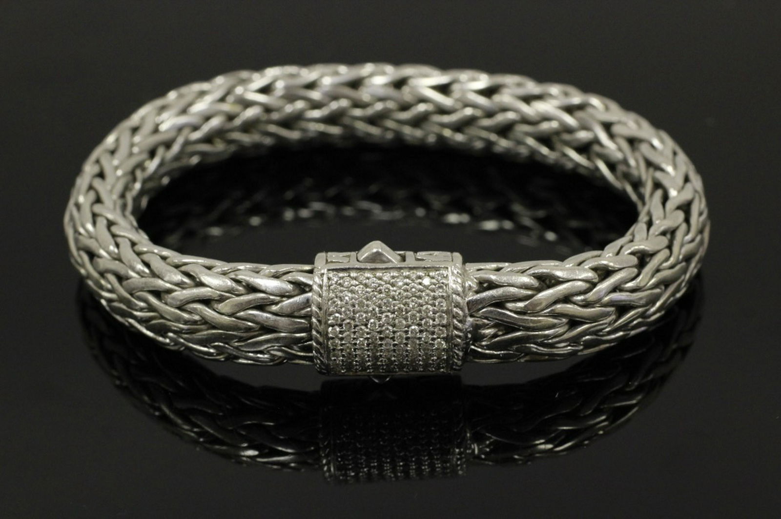 John Hardy 18K Gold, Diamond & Sterling Silver (1 of 5)