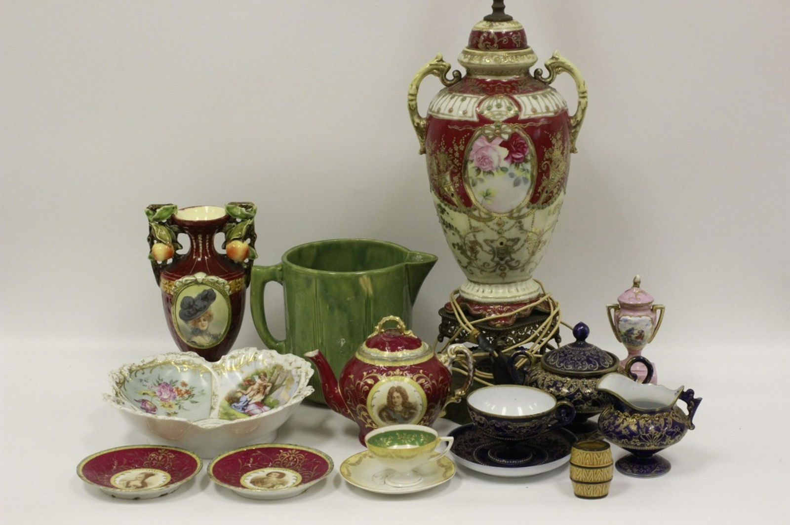 11pc Lot of Porcelain & Pottery Items Inc. Nippon (1 of 10)