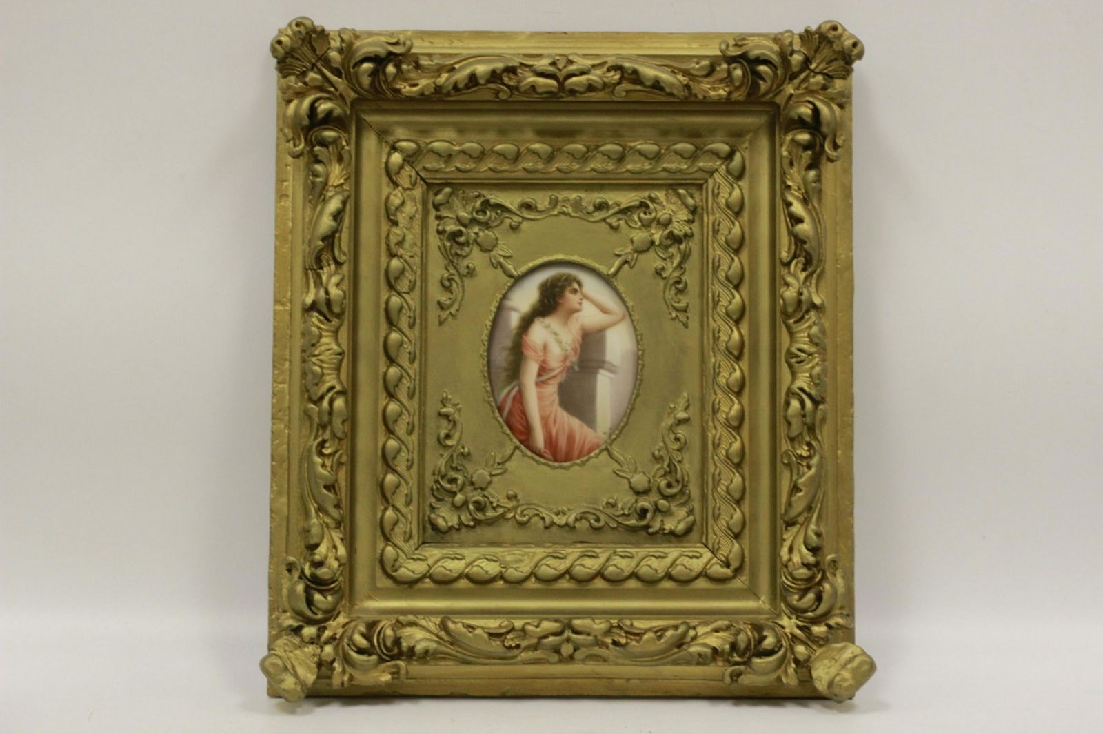 Antique Continental Porcelain Plaque Signed Wagner (1 of 7)
