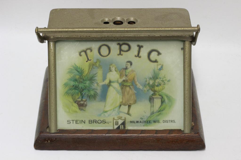 Push Bar Advertising Countertop Cigar Cutter (1 of 5)