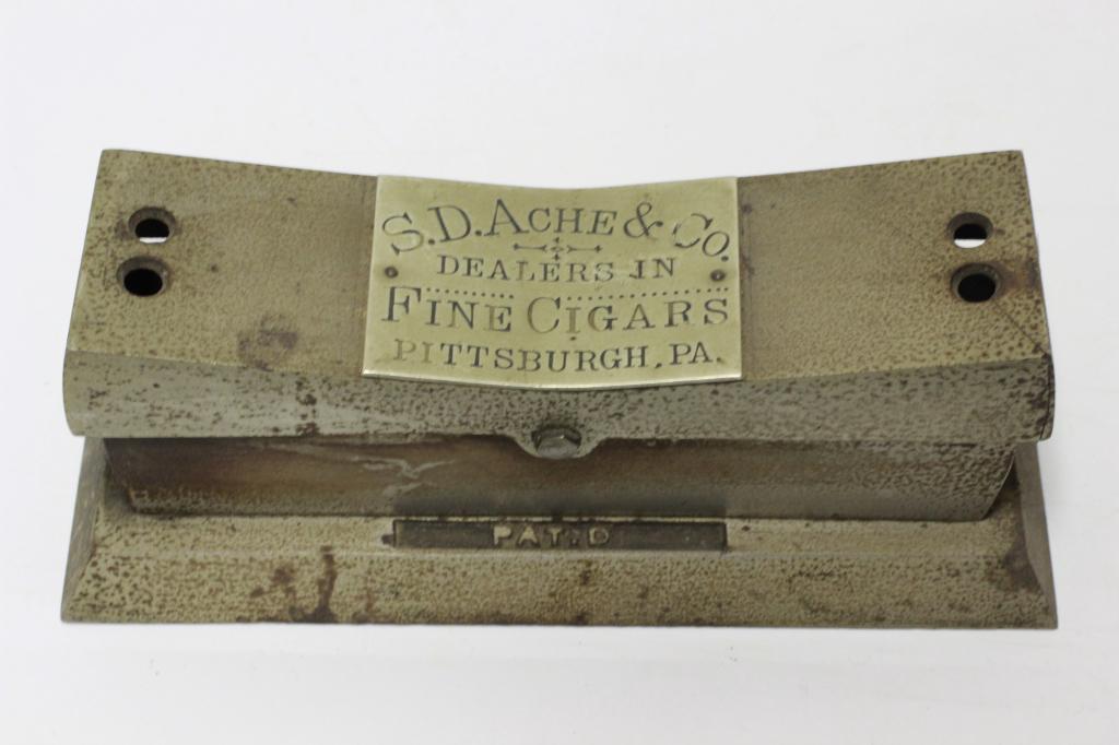 Cigar Store Teeter Totter Metal Cigar Cutter (1 of 5)