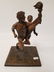 Bronze Clad Figure of 2 Athletes. Signed & Dated - 2