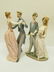 4 Lladro Figures of Woman & Man Dancing, Walking - 2