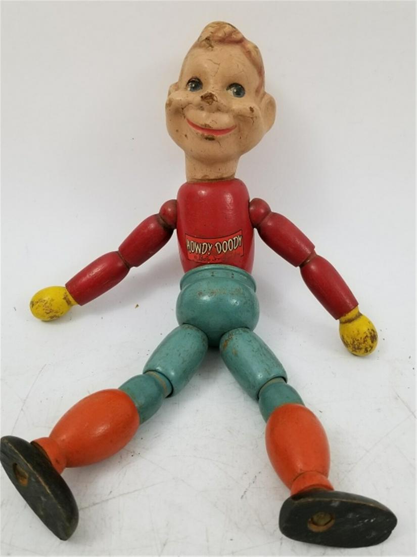 Howdy Doody Wood & Composition Jointed Doll (1 of 6)