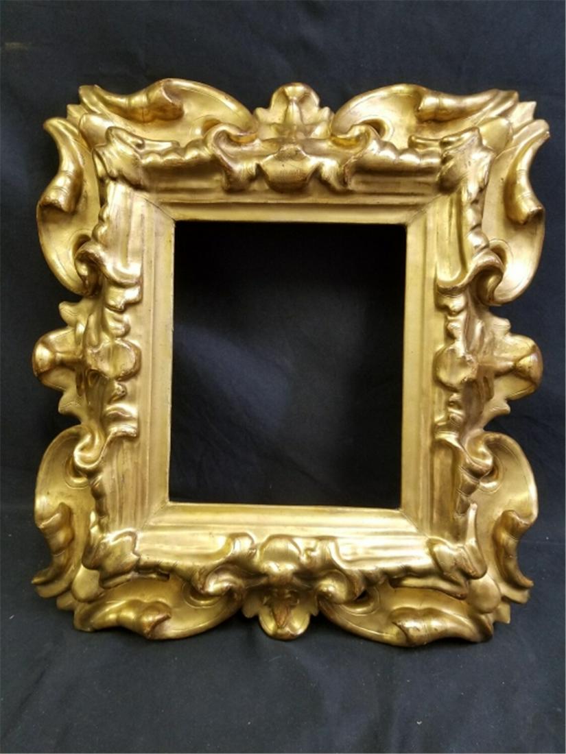 Early Rococo Gold Gilt Wood Frame (1 of 5)