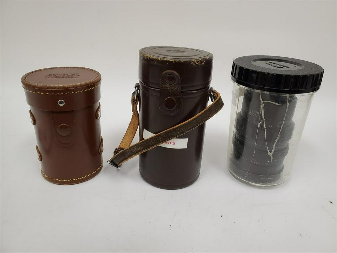 4pc Lot of Vintage Camera Lenses (1 of 8)