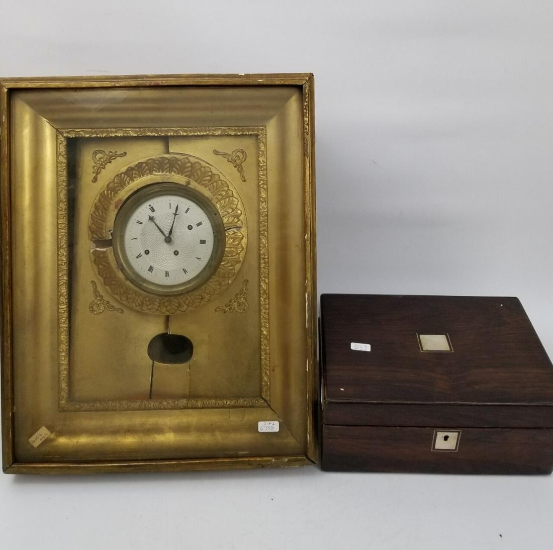 2pc English Lot inc. Clock (1 of 5)