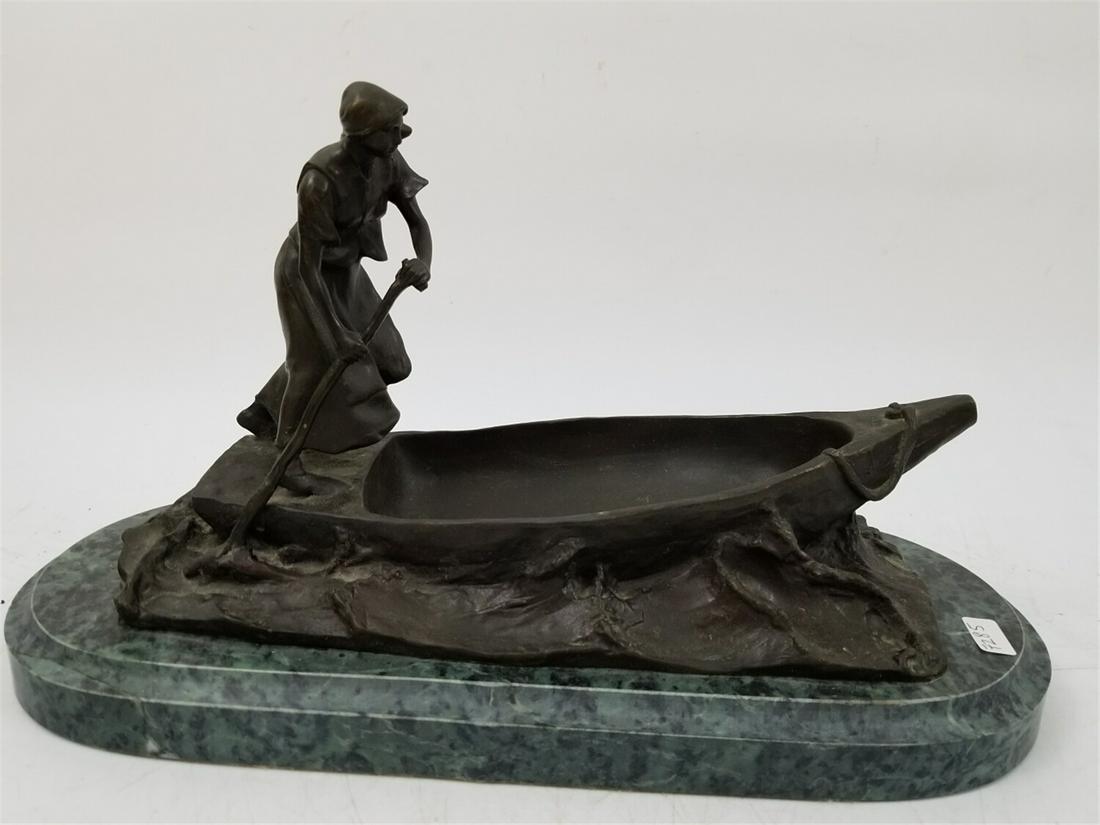 Hans Muller ( Austrian 1873-1937) Bronze Figure (1 of 6)