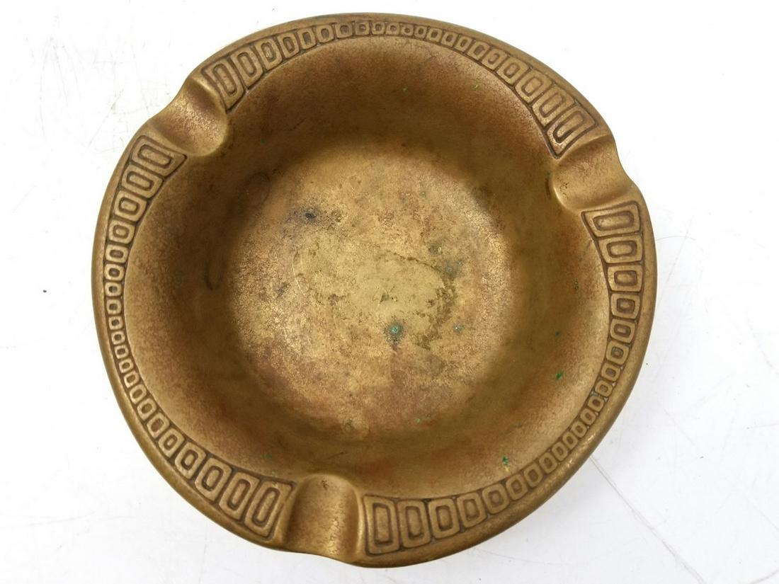 Tiffany Studios Bronze Art Nouveau Cigar Ash Tray (1 of 6)