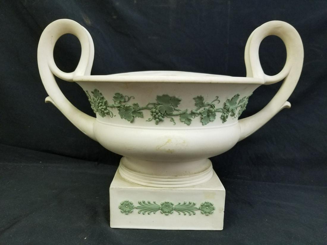 Rare Wedgwood Jasper Flower Frog, Potpourri Urn (1 of 7)