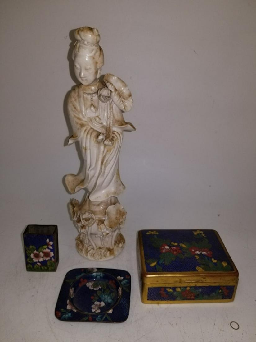 4 Piece Vintage Chinese Items (1 of 9)