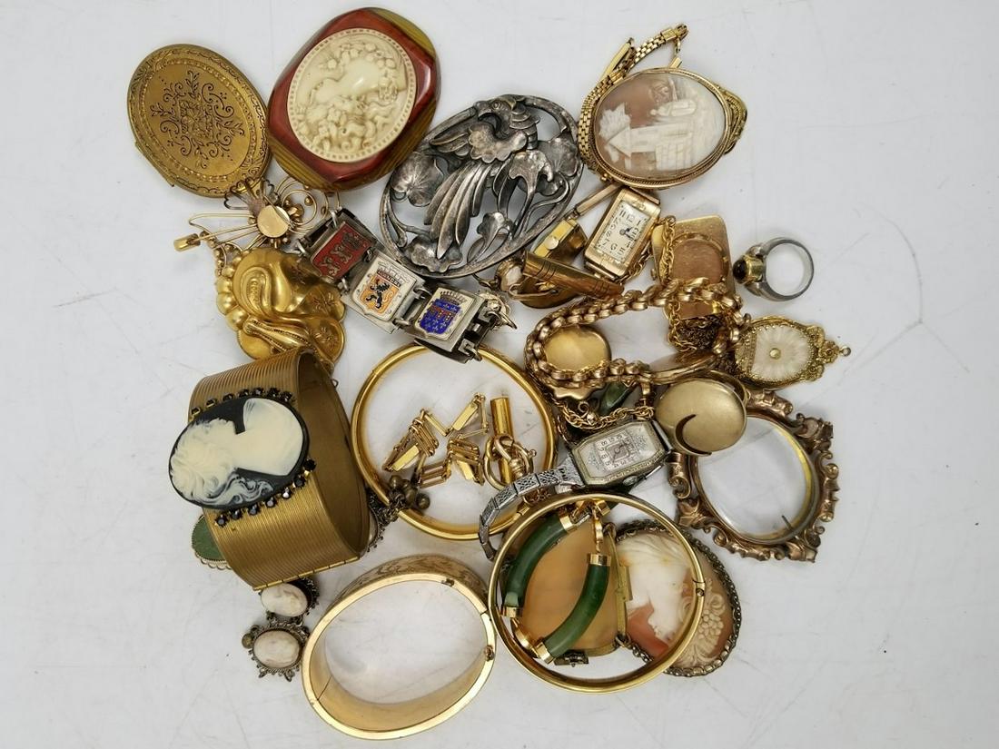 Victorian & Vintage Gold Filled, Silver Items (1 of 1)