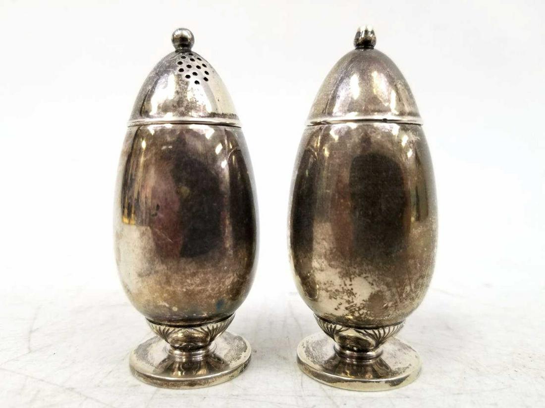 Georg Jensen Denmark Sterling Silver Salt & Pepper (1 of 4)