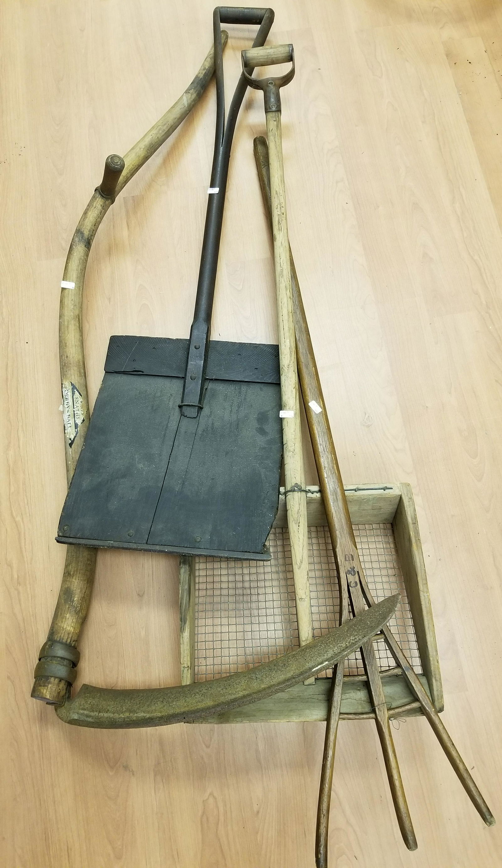 4 Piece Lot of Antique & Vintage Farm Equipment (1 of 2)