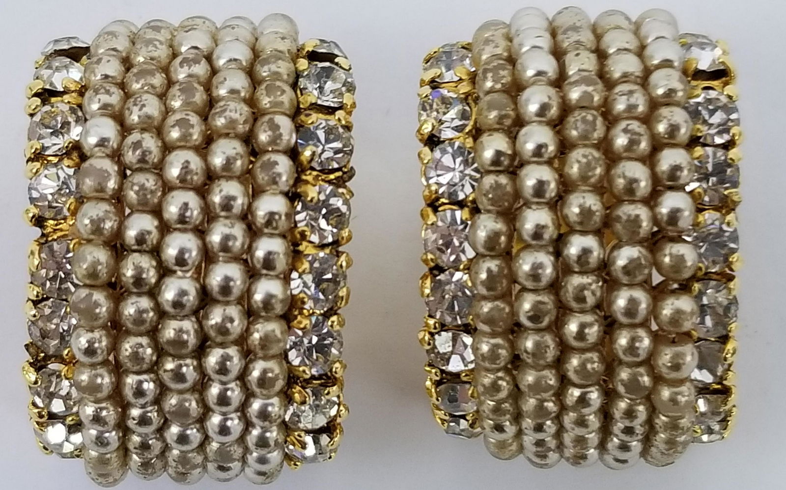 Pair of Large Chanel Vintage Earrings (1 of 3)