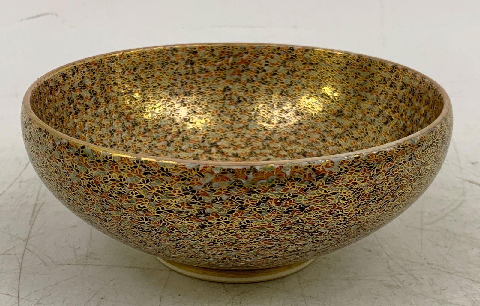 Rare Antique Japanese Signed Satsuma Bowl (1 of 3)
