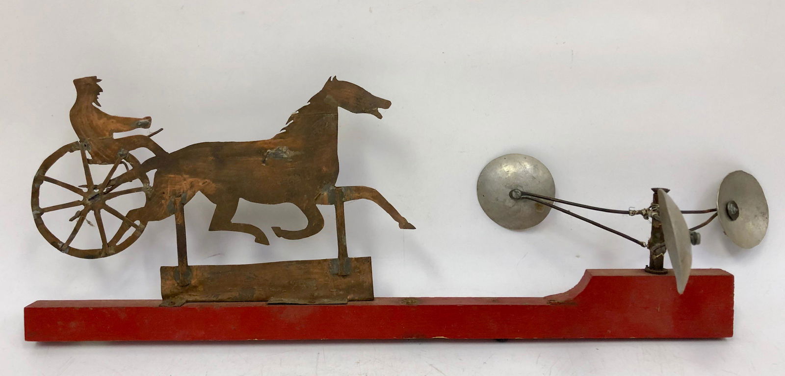 Vintage Hand Made Brass Weathervane (1 of 2)