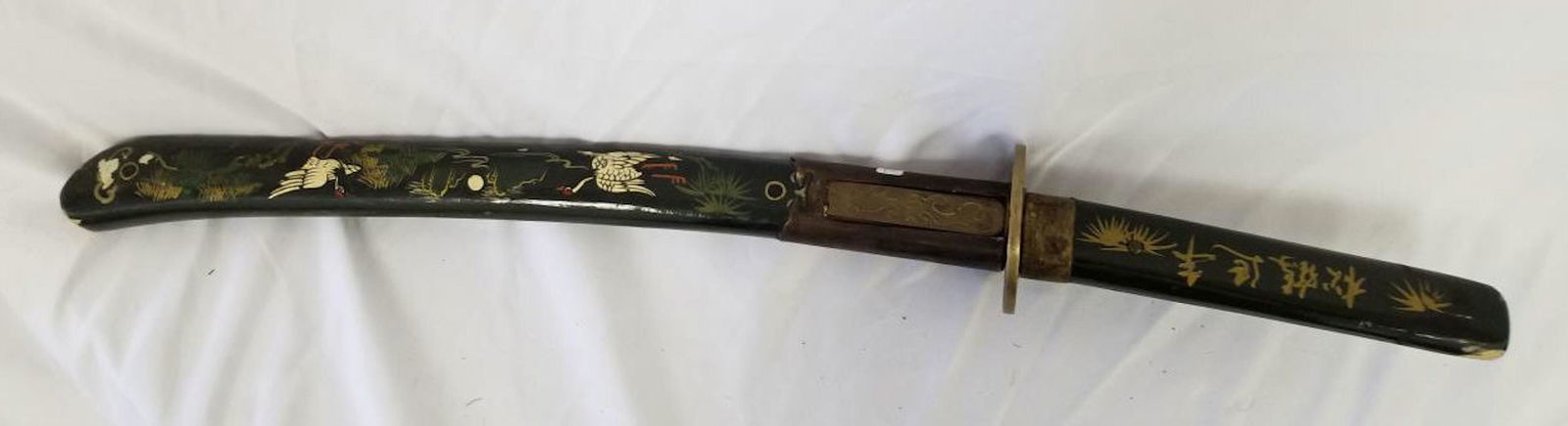 Vintage Japanese Katana Short Sword Signed (1 of 4)
