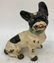 Vintage Bulldog Enameled Cast Iron Doorstop