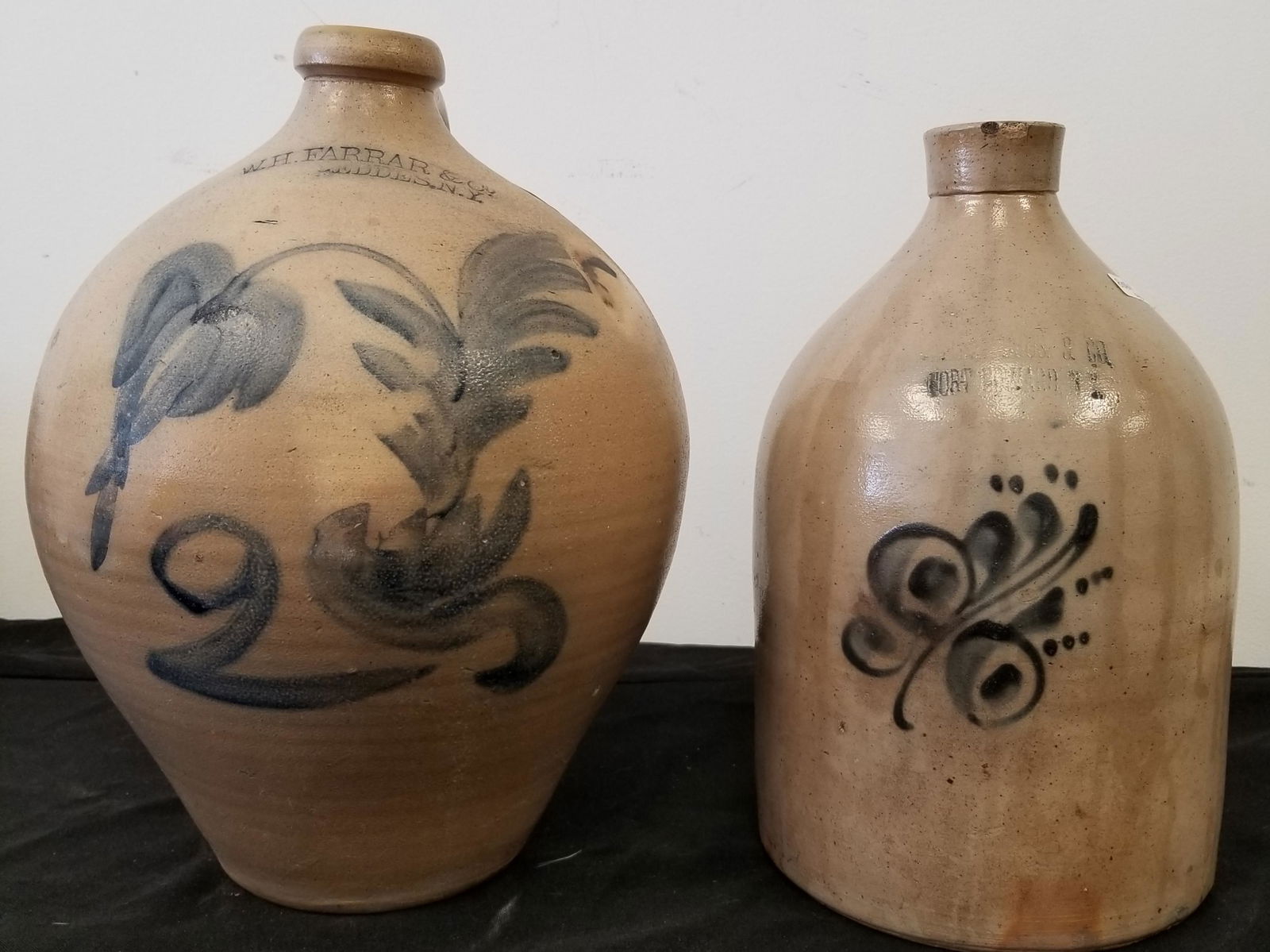 2 Antique Crockery Jugs (1 of 3)