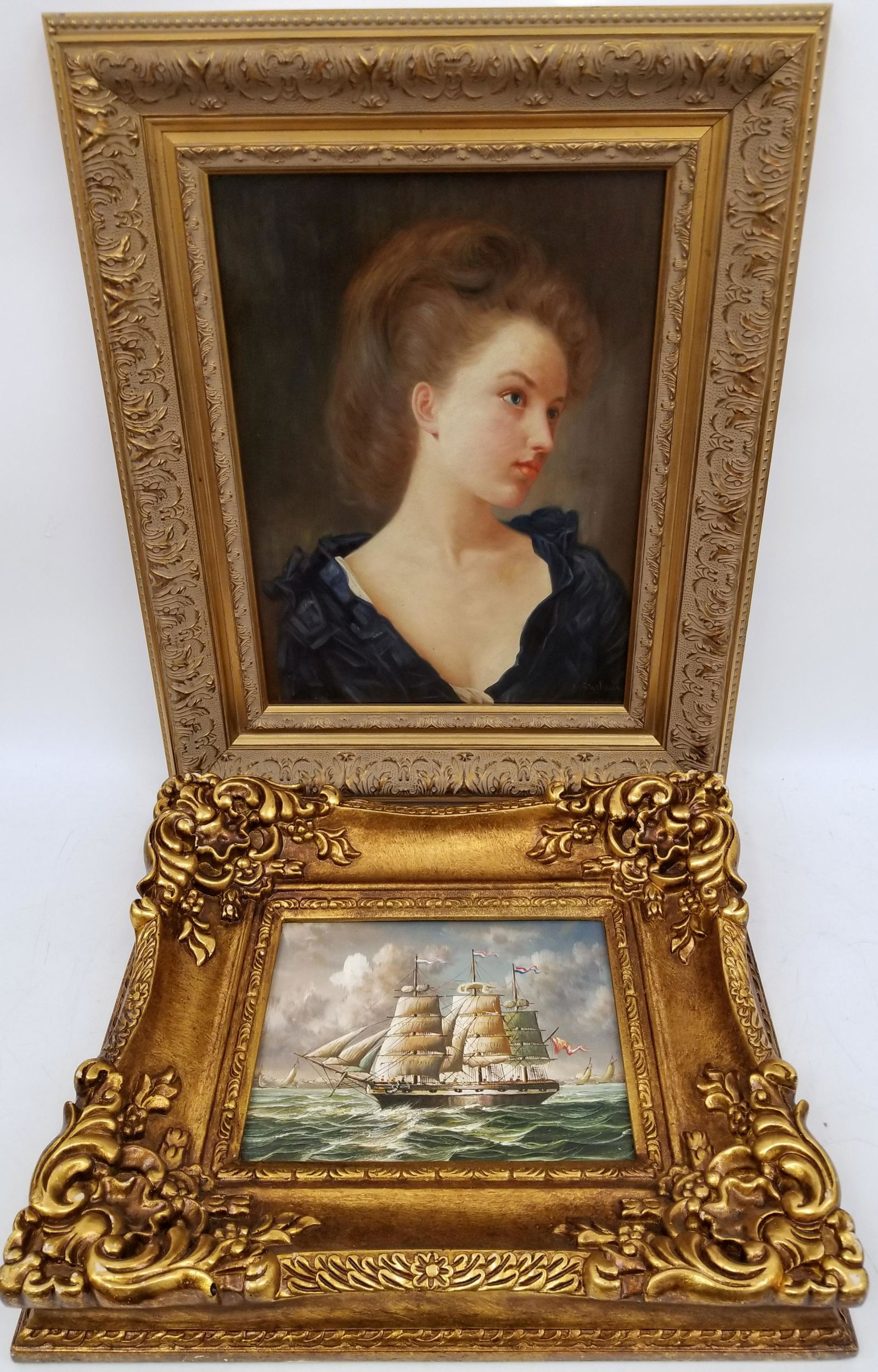 Painting Oil On Board By N. Henry Bingham (1 of 4)