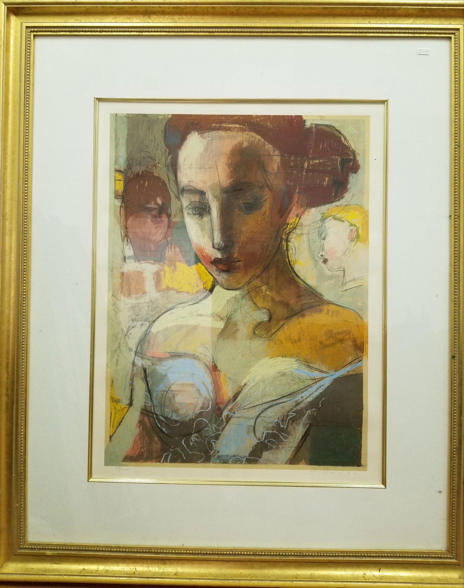 Large Signed Lithograph, Beautifully Framed (1 of 5)