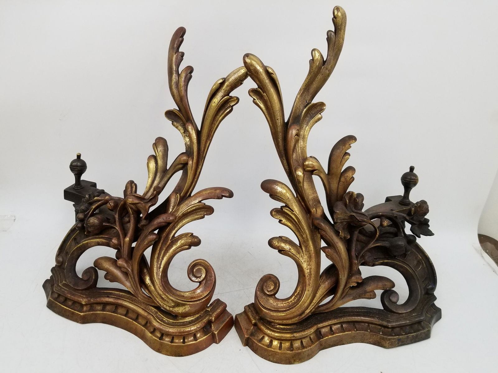 Pair of Bronze or Brass Art Nouveau Fire Screens (1 of 4)
