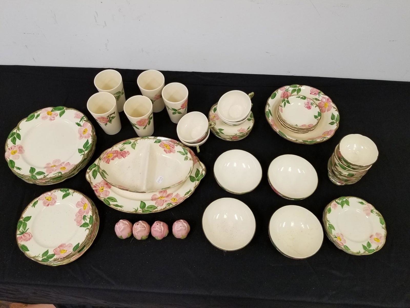 Vintage Franciscan Hand Painted Floral Earthenware (1 of 5)