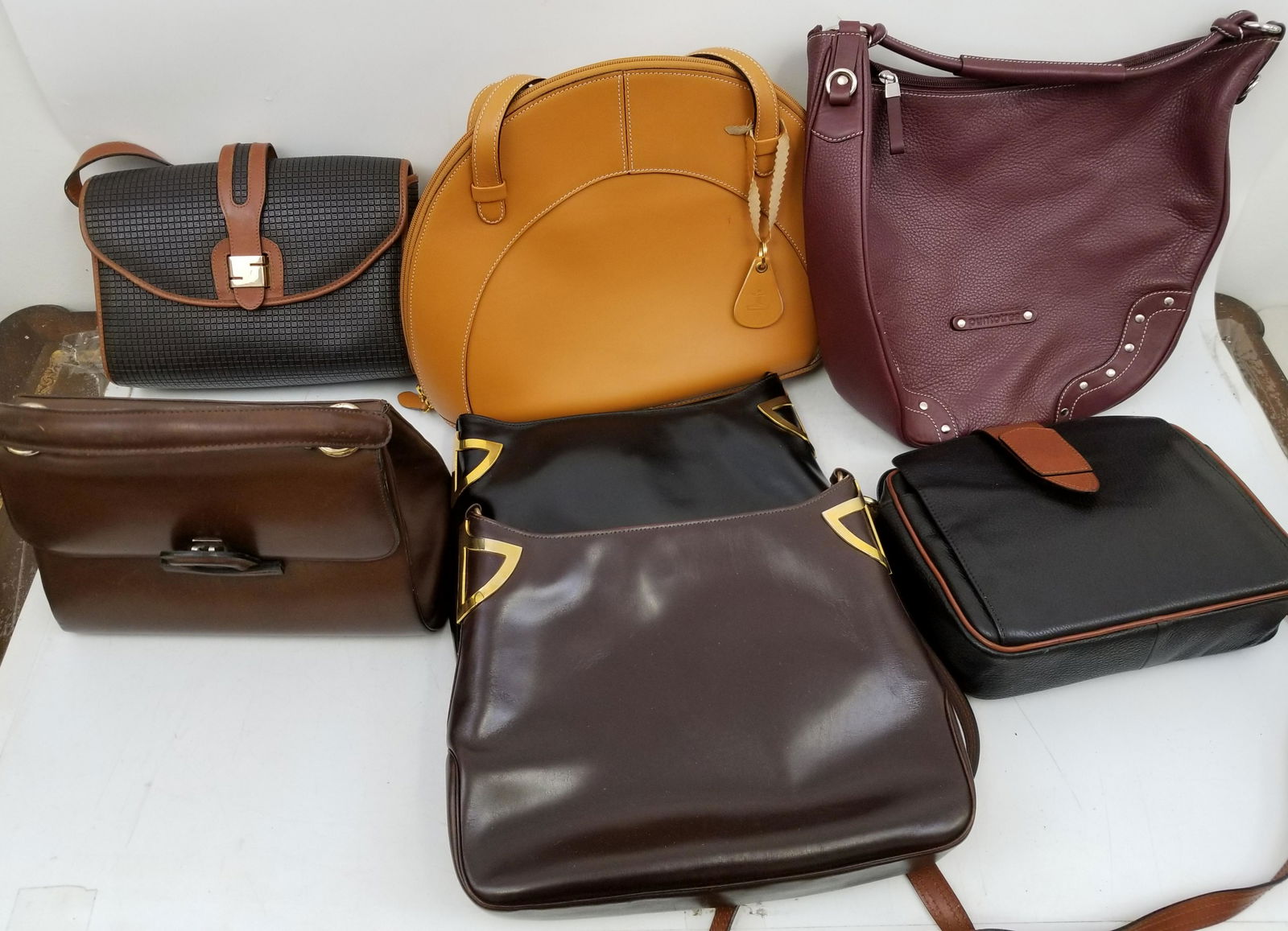 Vintage Lot of 7 Ladies Handbags (1 of 3)