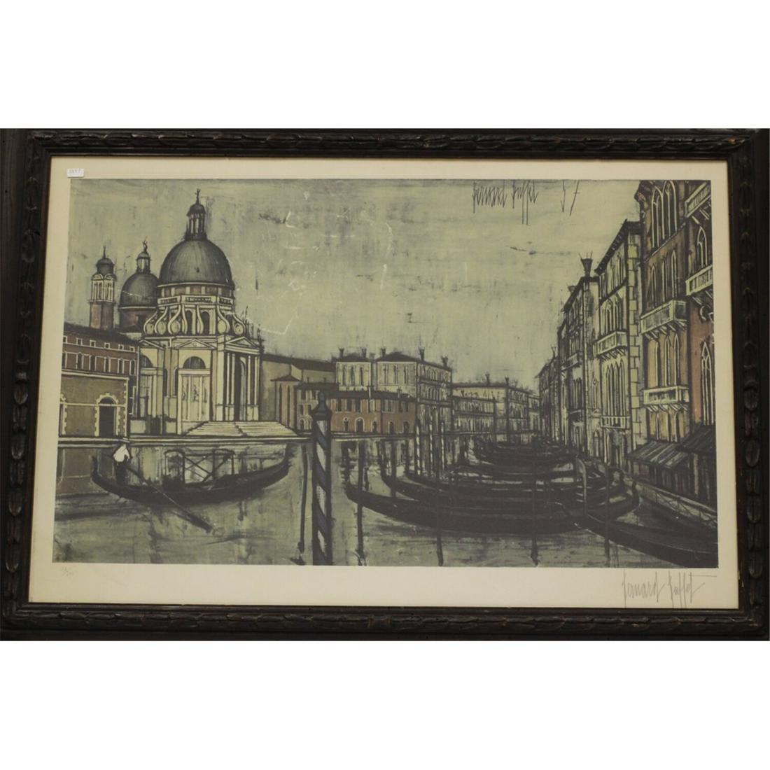 Lithograph by Bernard Buffet, French (1928-1999) (1 of 8)