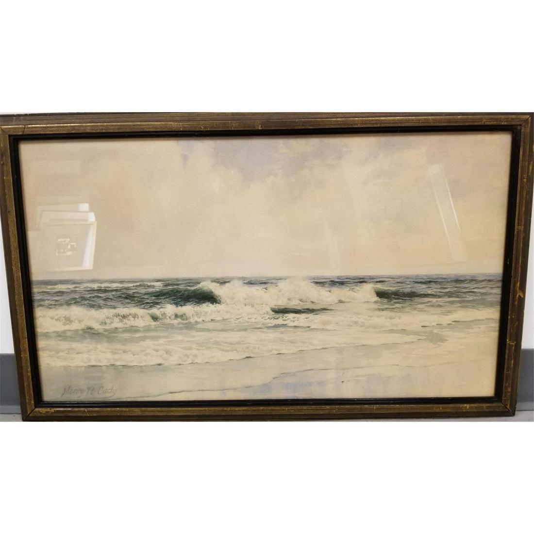 Painting Watercolor by Henry Cady, (1849-1935) (1 of 4)