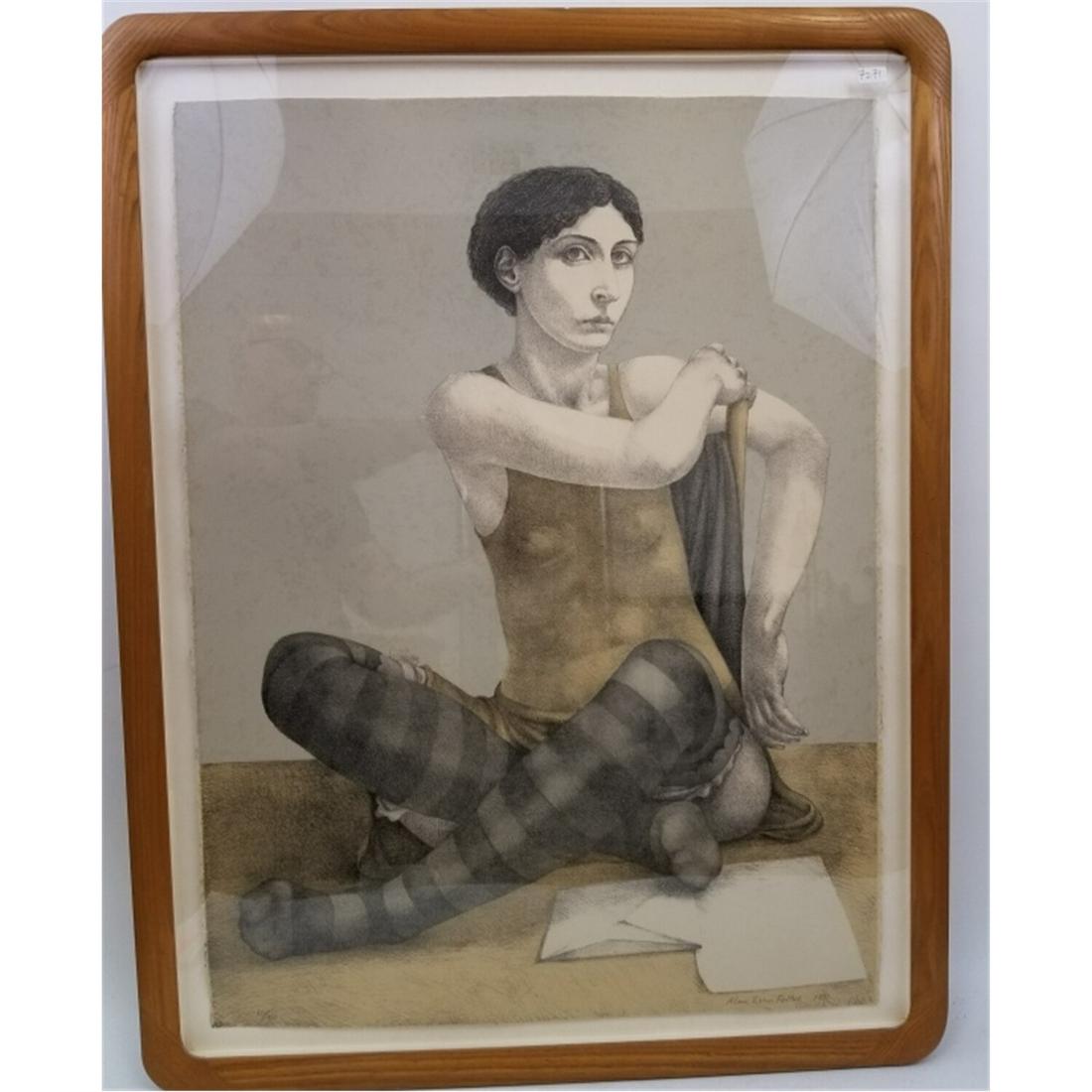 Etching by Alan Evan Feltus (American Born 1943) (1 of 7)