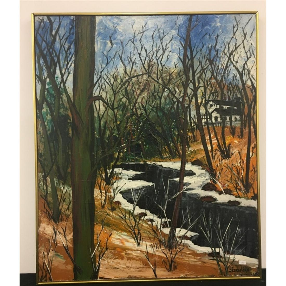 Painting Oil on Canvas by Nuvart Bedrossian. (1 of 9)