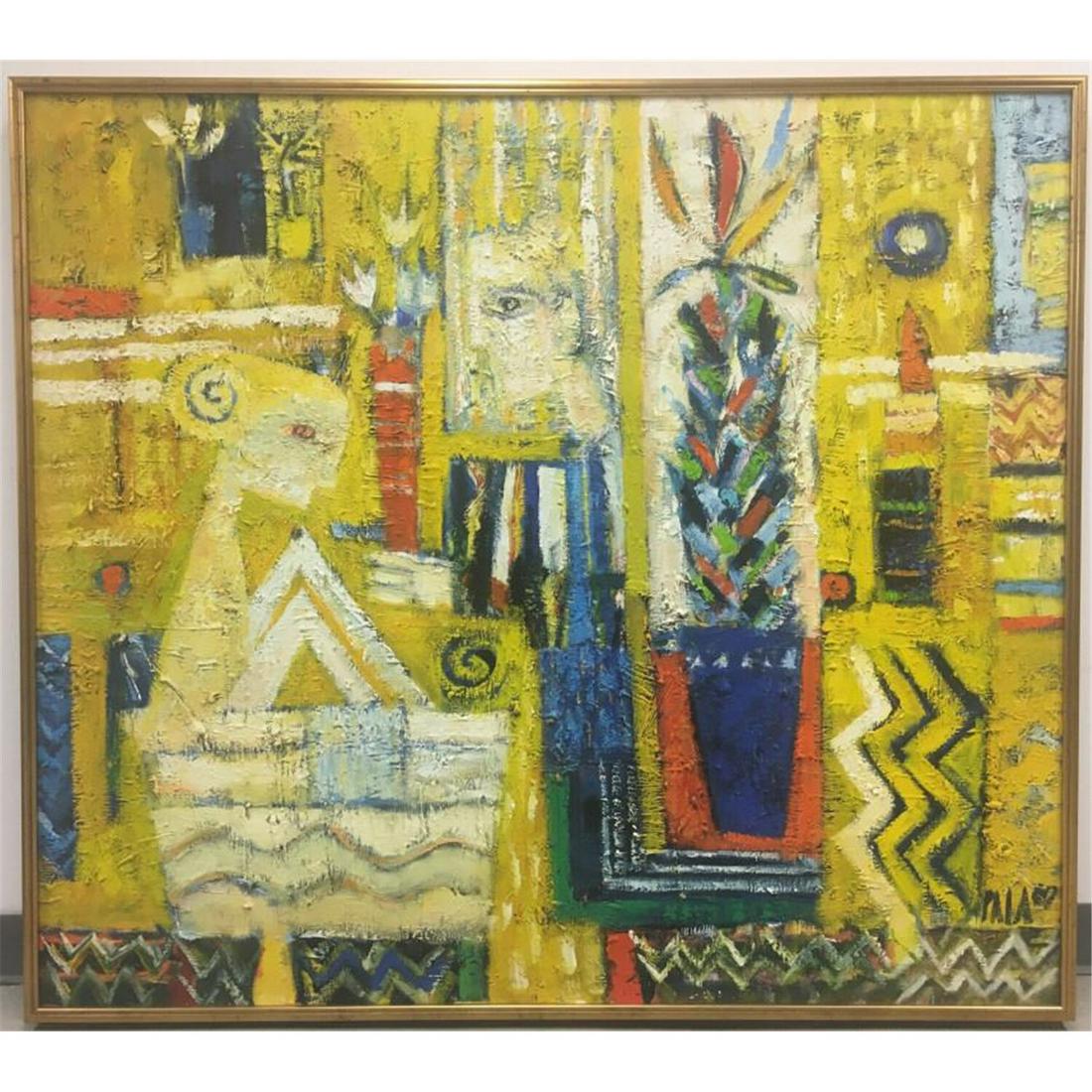 Painting Oil on Canvas by Dariusz Pala (1 of 8)