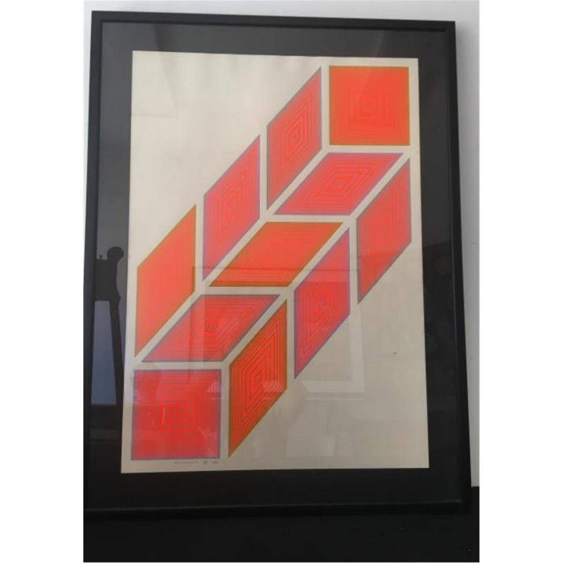 Lithograph by Richard Aneszkiwicz, American (1 of 5)