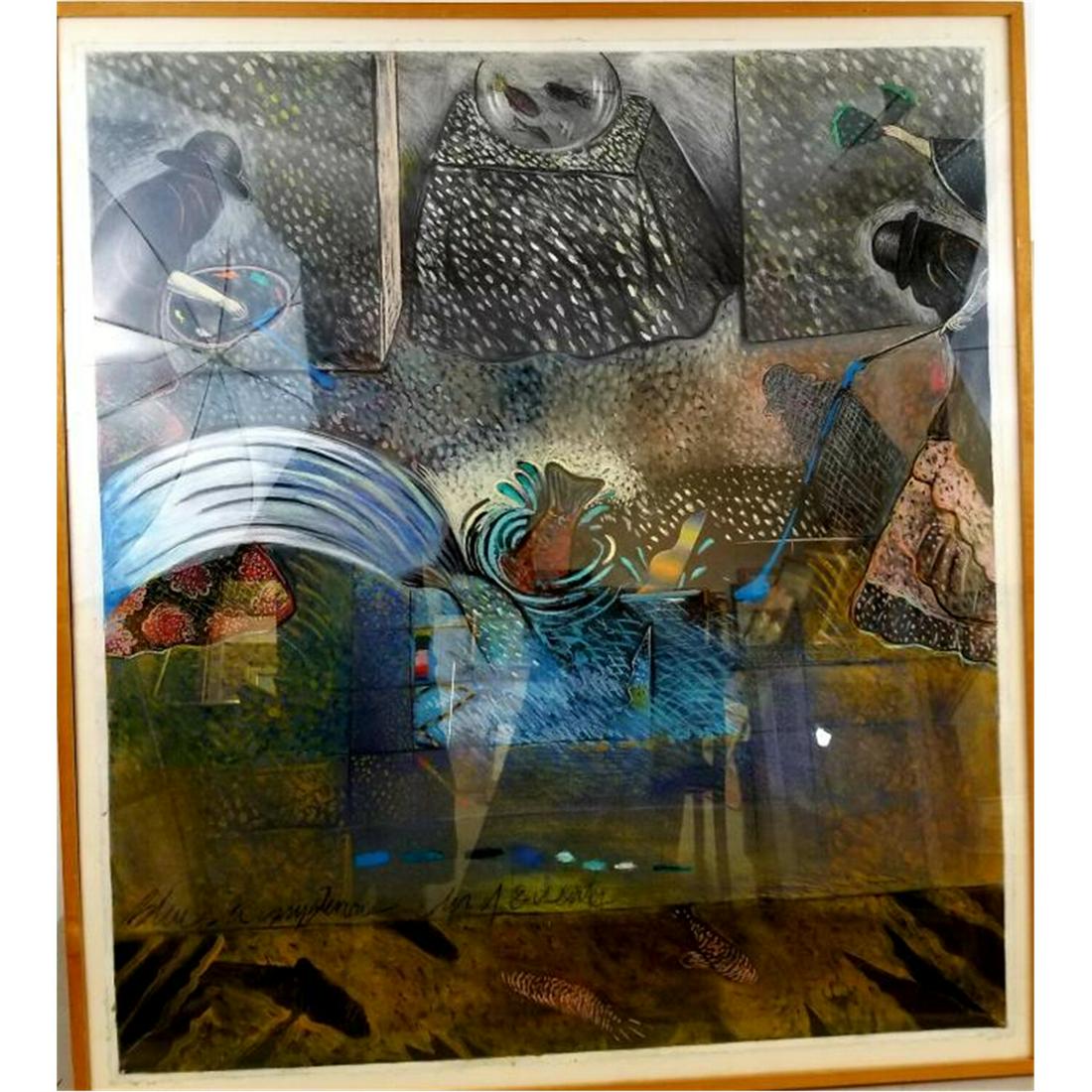 Painting by Phyllis Bramson, American (1 of 10)