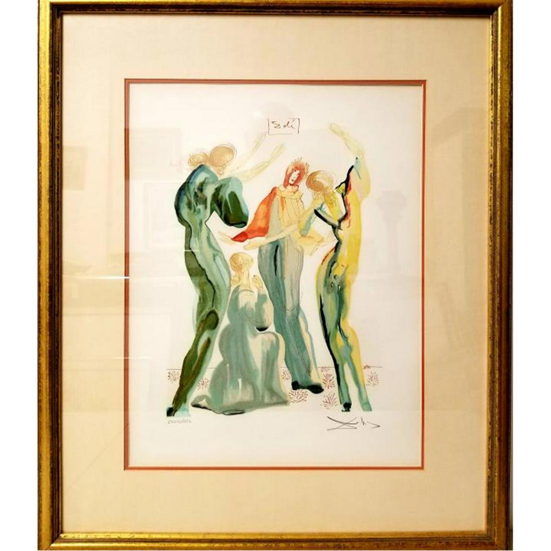 Original Lithograph by Salvador Dali Signed (1 of 6)