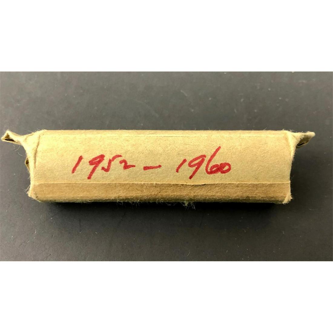 50 Silver Dimes, 1952-1960. Estate Fresh. In Roll.: 50 Silver Dimes, 1952-1960. Estate Fresh. In Roll.Provenance: From a Long Island, NY Collector. Please note the absence of a condition report does not imply that there are no condition issues with thi