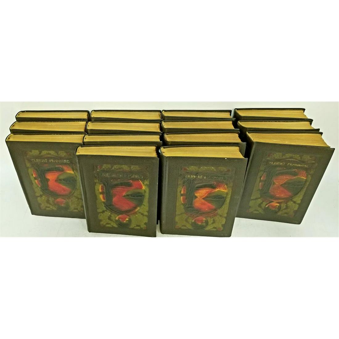 14 Antique Books by Elbert Hubbardc.1928: 14 Antique Books by Elbert Hubbard "Little Journey's" c.1928Condition: Generally Good Condition.Provenance: From a Long Island, NY Home.Please note the absence of a condition report does not imply tha