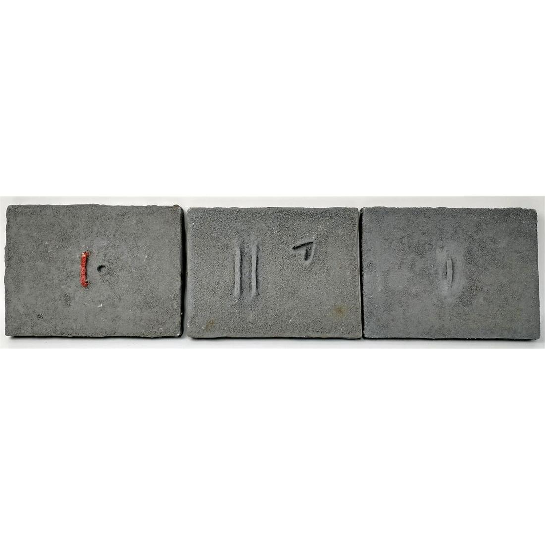 3 Part Art Work on Canvas by Bettina Werner. (1 of 8)